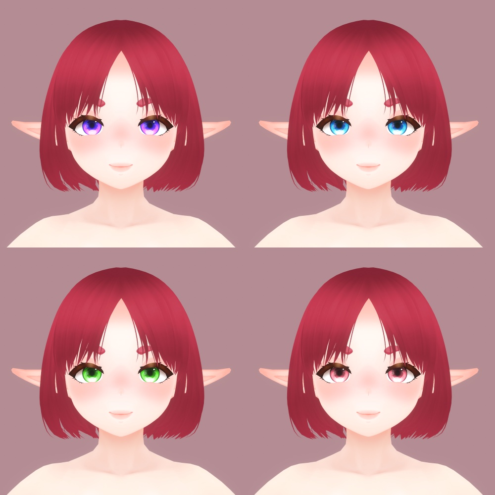 Starry Eye Texture Pack VROID