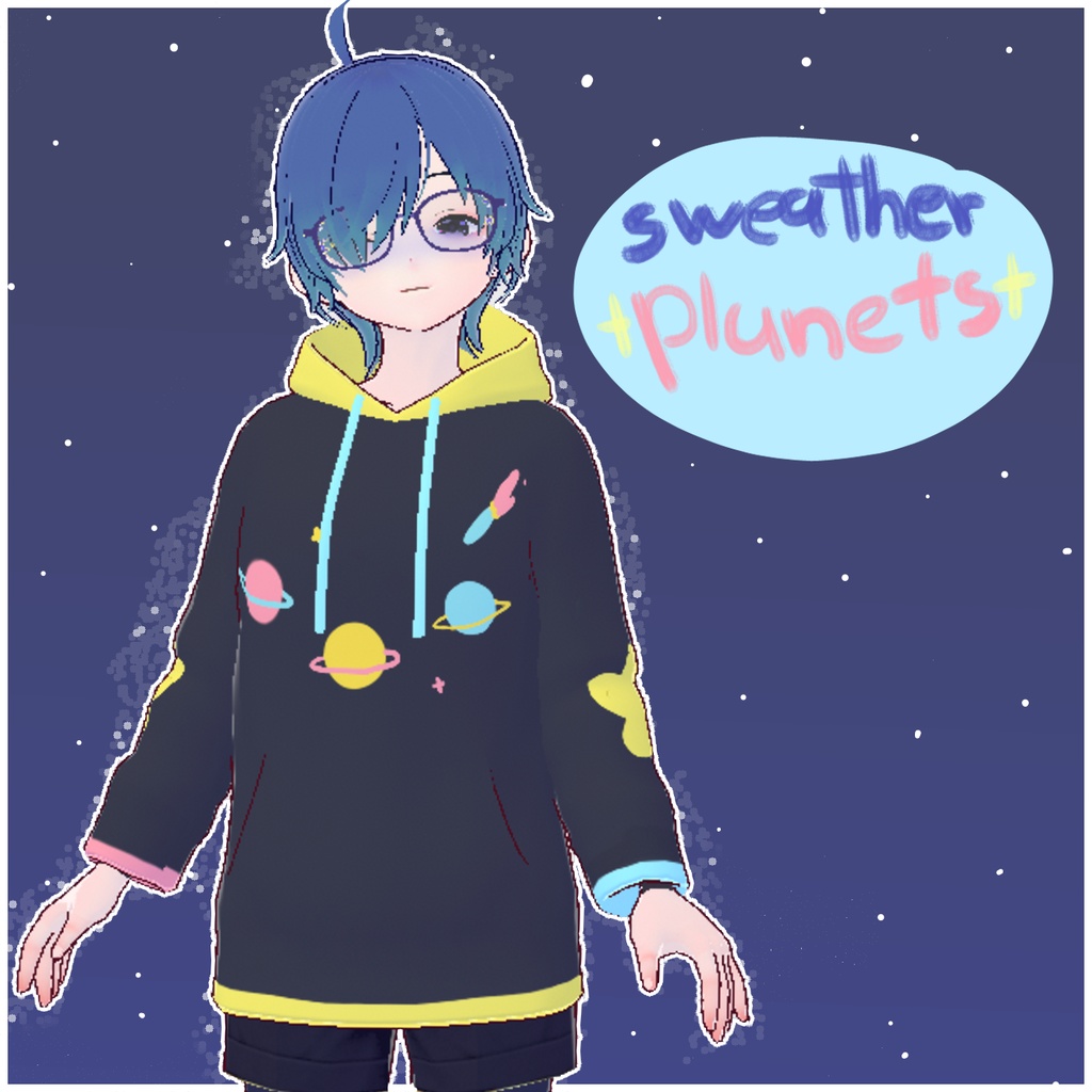 VRoid Sweater Planets