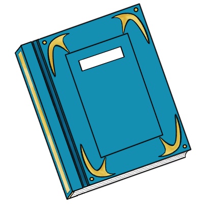 【TRPGセッション用素材】閉じた豪華な本【アイコン】