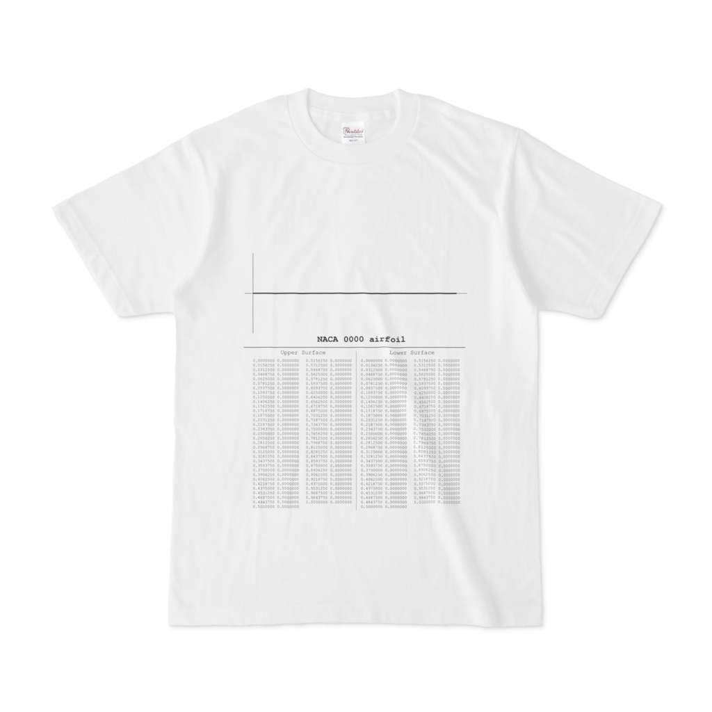 NACA0000 Tシャツ