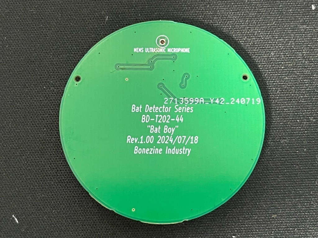 カンバッジサイズ小型バットディテクター(超音波探知機)【わけあり】