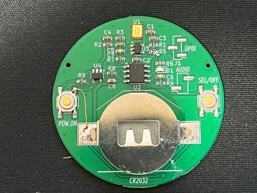 カンバッジサイズ小型バットディテクター（超音波探知機）【わけあり】