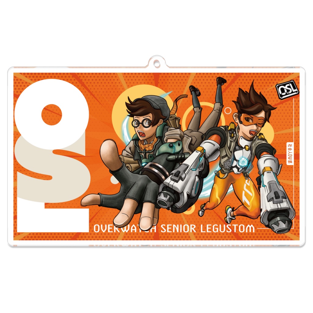 OSLアクリルキーホルダー