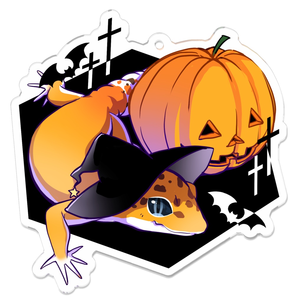全21種【ハロウィンアクキー】🎃🦎🐍