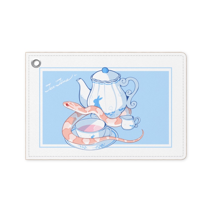 (現在全3種)【TeaTimeパスケース🐍】
