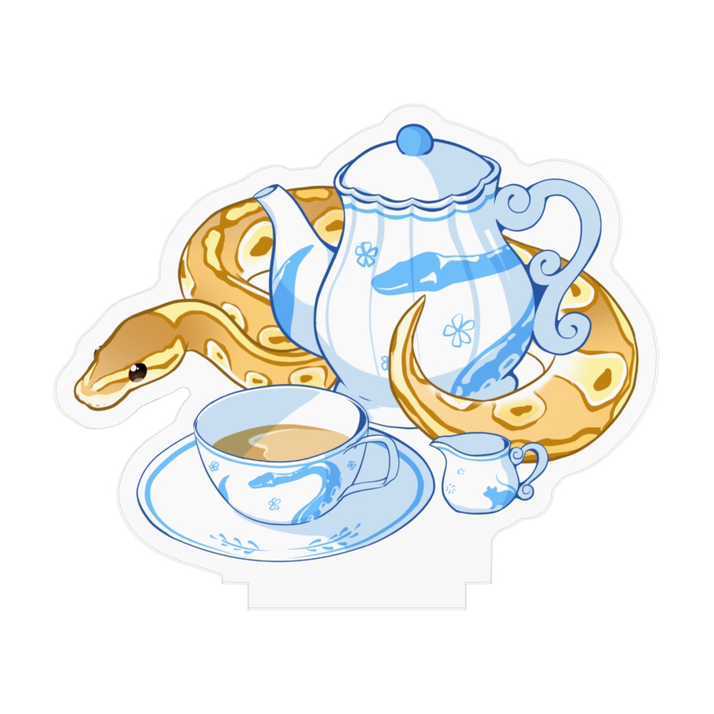 (現在全3種)【☕TeaTimeアクスタ🐍】