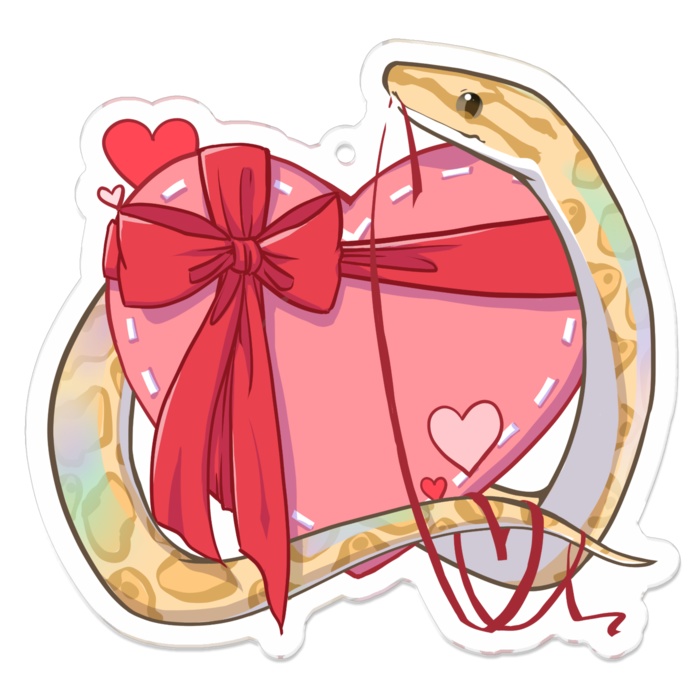 【バレンタインアクキー🍫】コロニジ🐍全4種