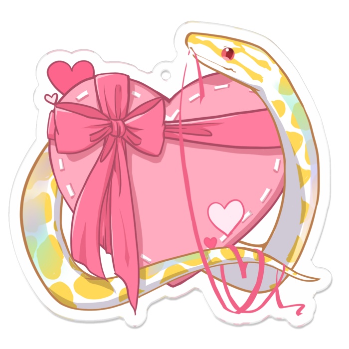 【バレンタインアクキー🍫】コロニジ🐍全4種