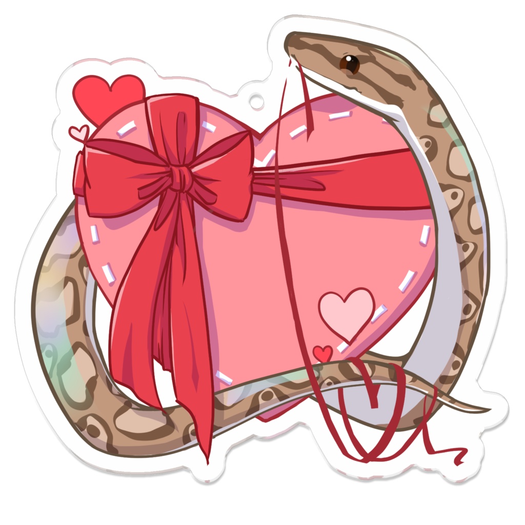 【バレンタインアクキー🍫】コロニジ🐍全4種