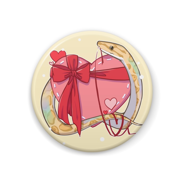 【バレンタイン缶バッジ🍫】コロニジ🐍全4種