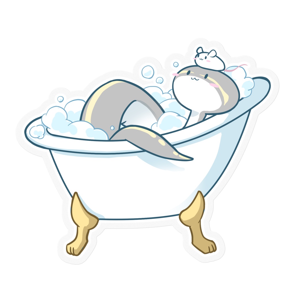 全9種【バスタイム🛁】ボールステッカー