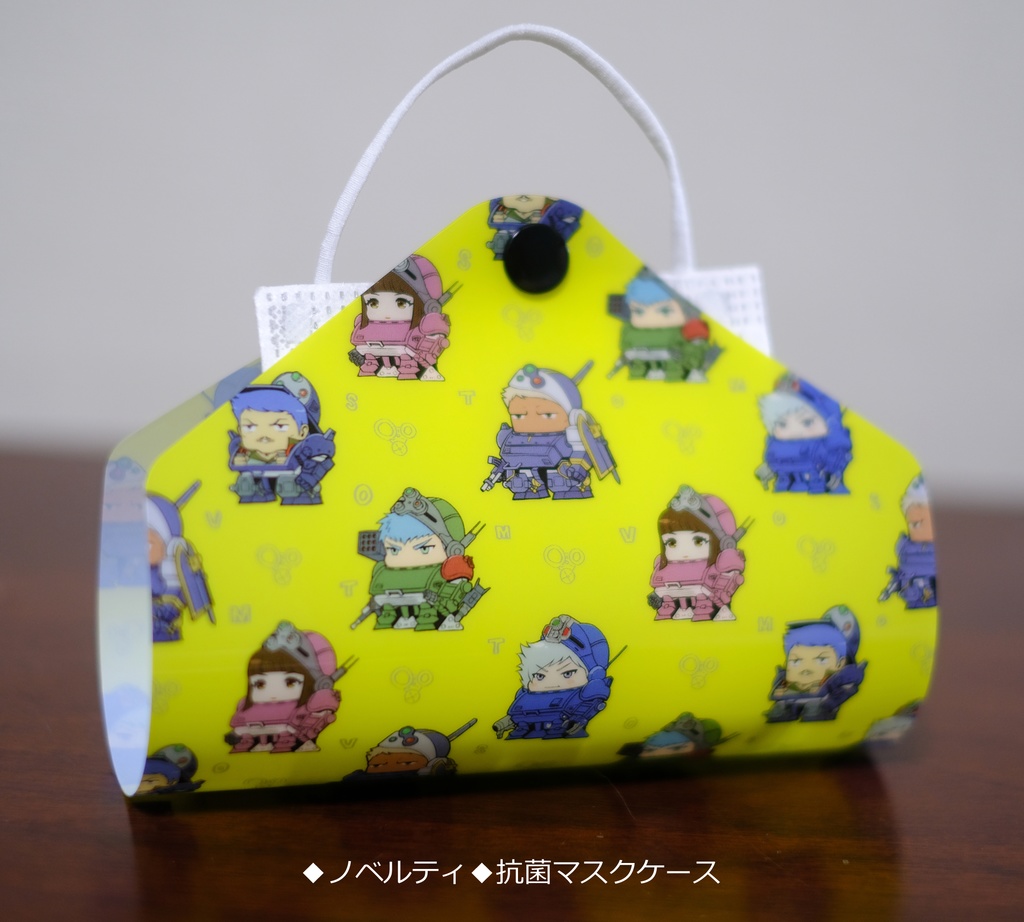 ちびAT カラビナ付きポータブルエコバッグ withマスクケース