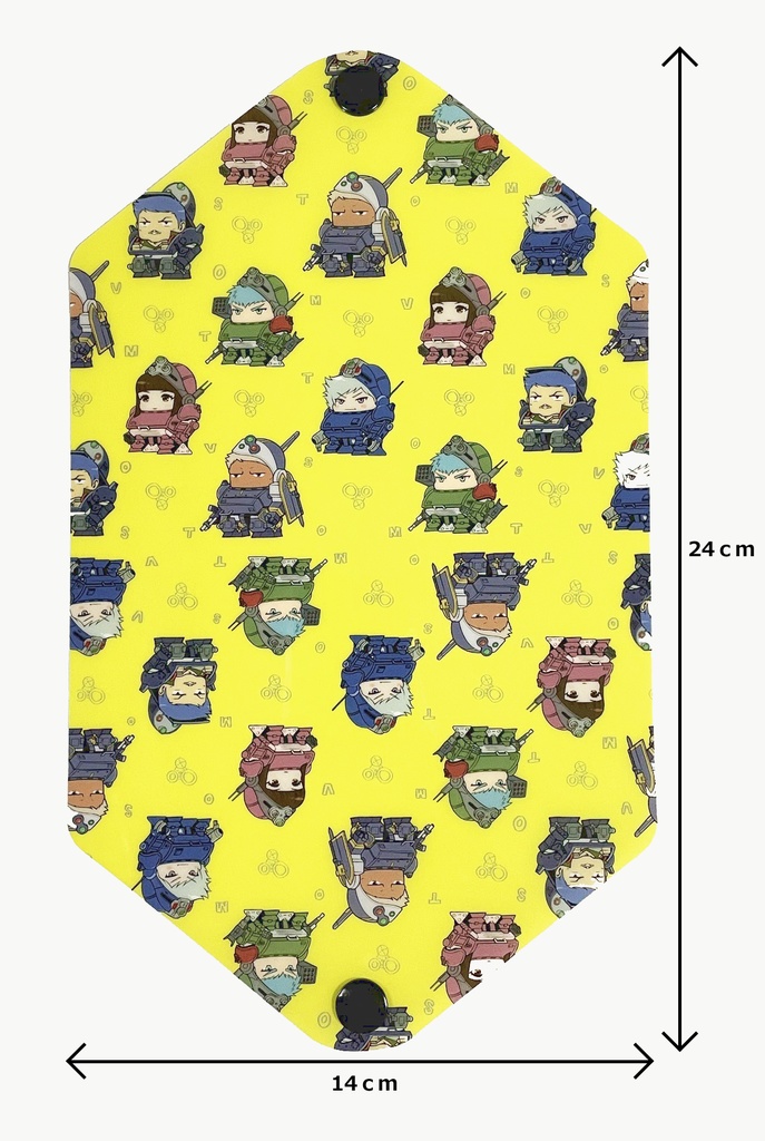 ちびAT カラビナ付きポータブルエコバッグ withマスクケース