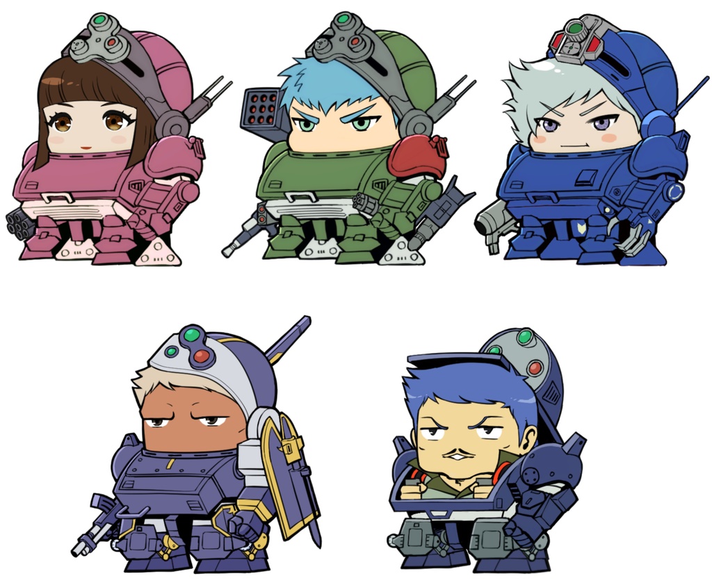 ちびAT カラビナ付きポータブルエコバッグ withマスクケース