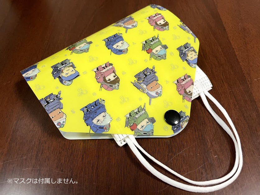 ちびAT カラビナ付きポータブルエコバッグ withマスクケース