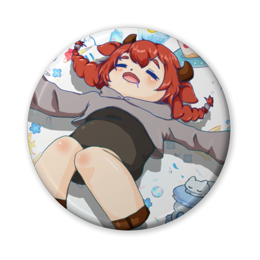 まんぷく【バリュー缶バッジ】