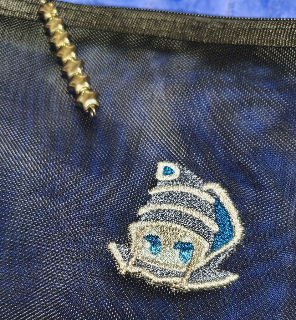 【再販分】ブラマジ刺繍メッシュポーチ