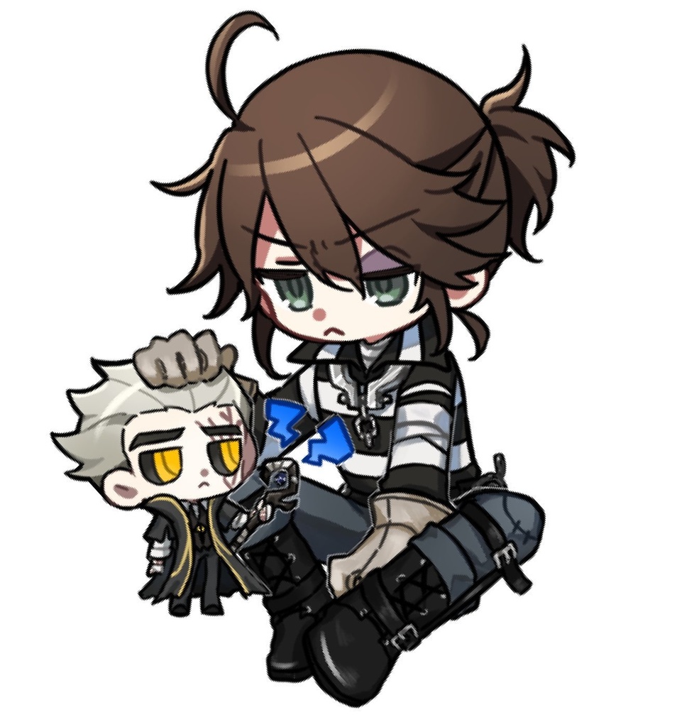 永久機関師弟アクリルキーホルダー