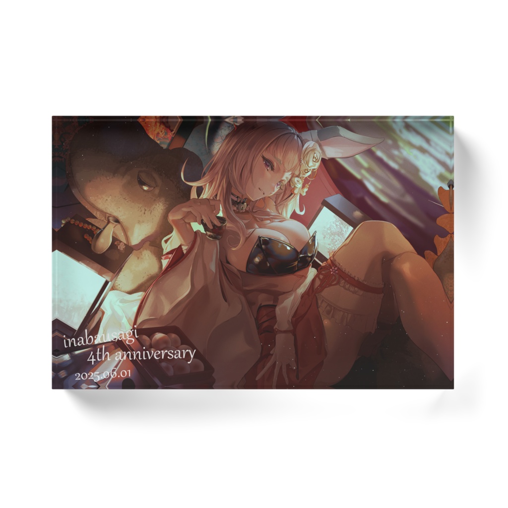 【V4周年記念】お酒が進みそうなアクリルブロック