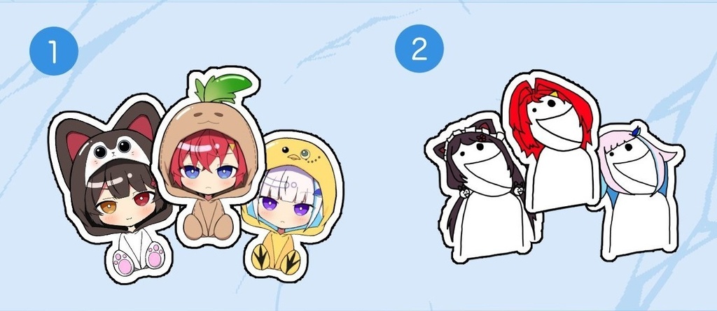 さんばかシールセット