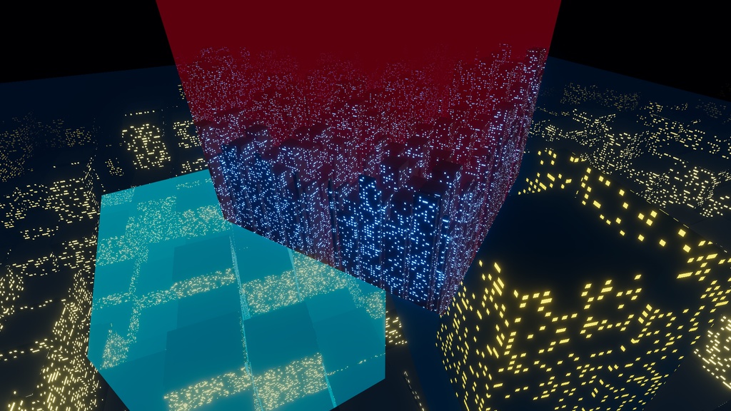 Moonlit City Night Shader