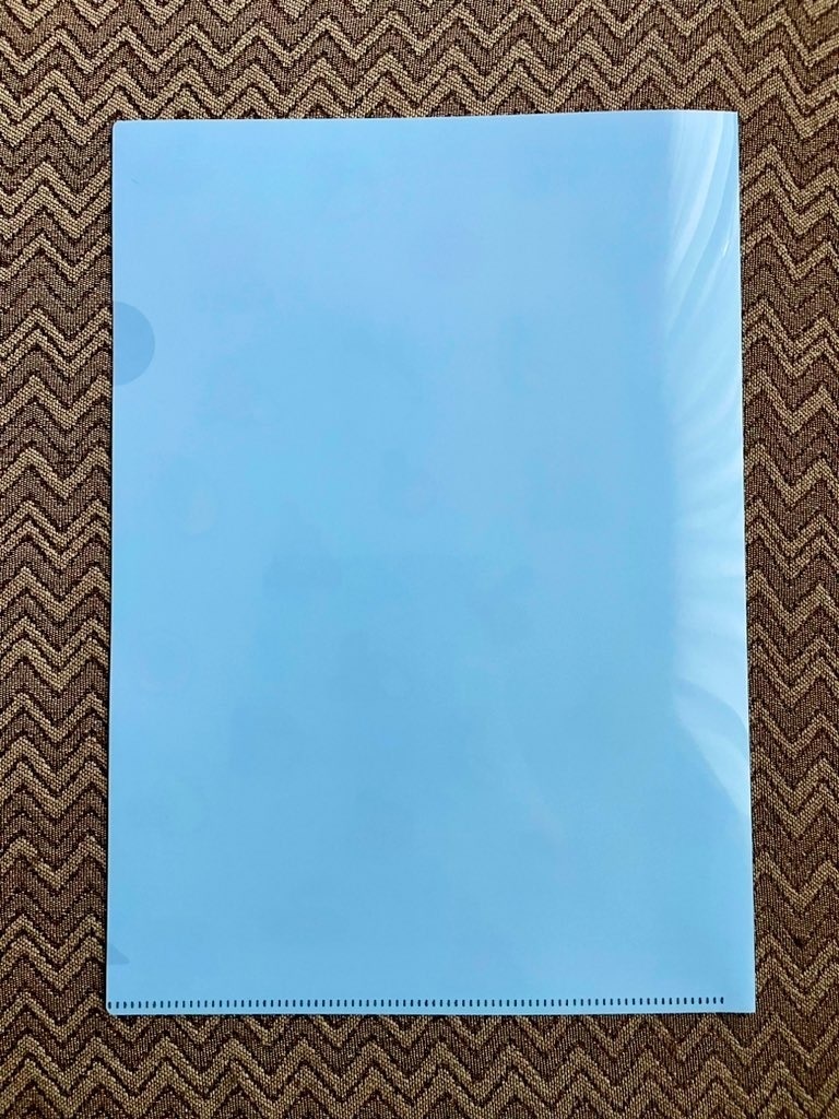 A4クリアファイル*カラフルCUTEなイモムシがユニーク!(eat up dream!)