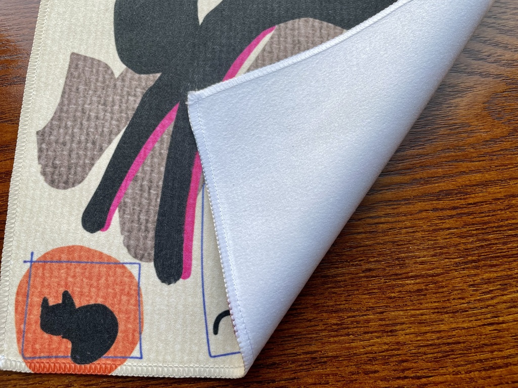 マイクロファイバーなハンカチ3柄