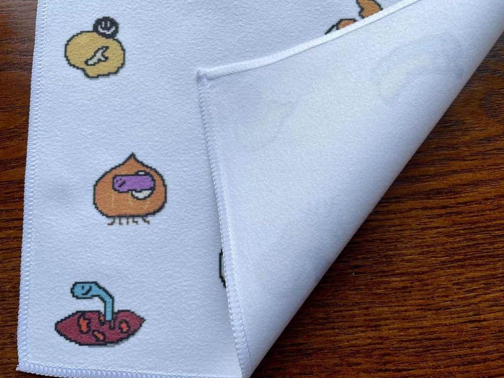 マイクロファイバーなハンカチ3柄