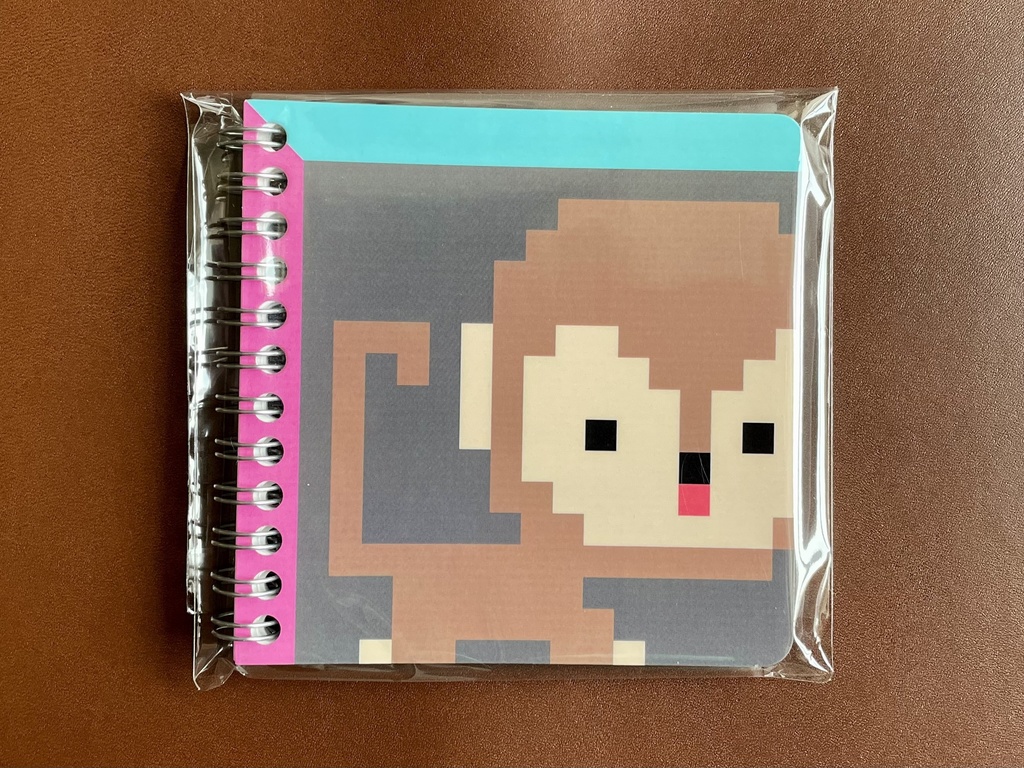 小ぶりサイズが可愛い!どうぶつちゃんメモ帳