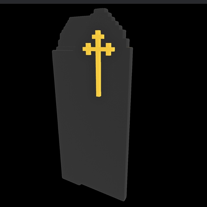 【3Dボクセル・glbデータ】ポイズンケース