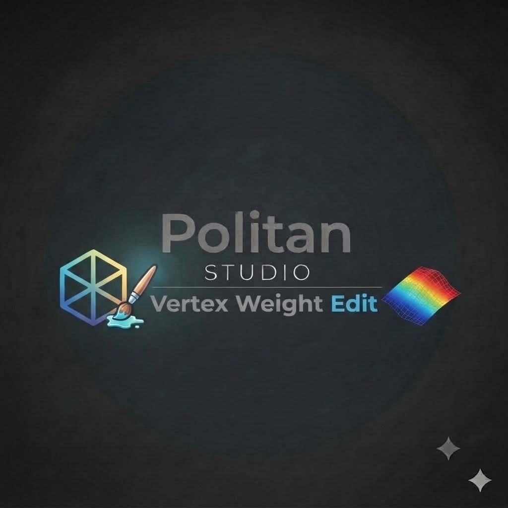 Vertex weight edit / 頂点ウェイト編集
