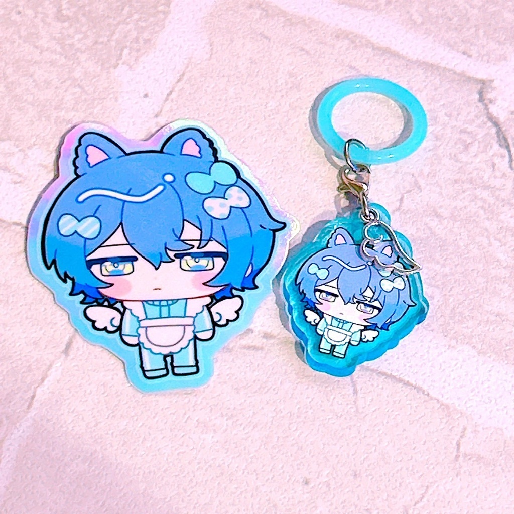 【非公式】アクリルアンブレラマーカー&オーロラステッカーセット