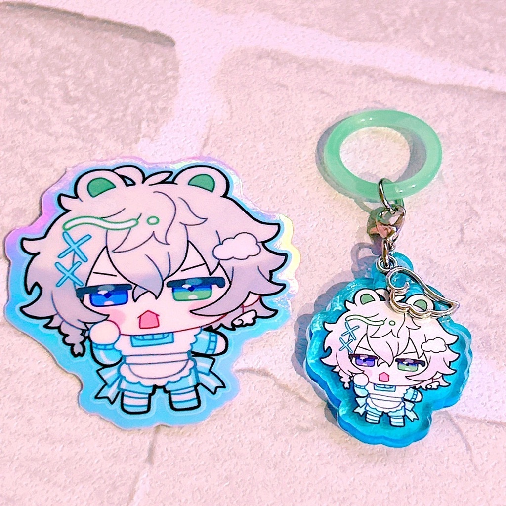 【非公式】アクリルアンブレラマーカー&オーロラステッカーセット