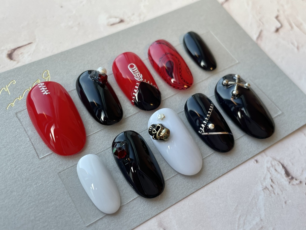 再販/ヒプノシスマイク/一朗&左馬刻/イメージネイルチップ