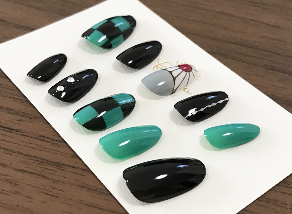 鬼滅の刃/竈門炭治郎/イメージネイルチップ