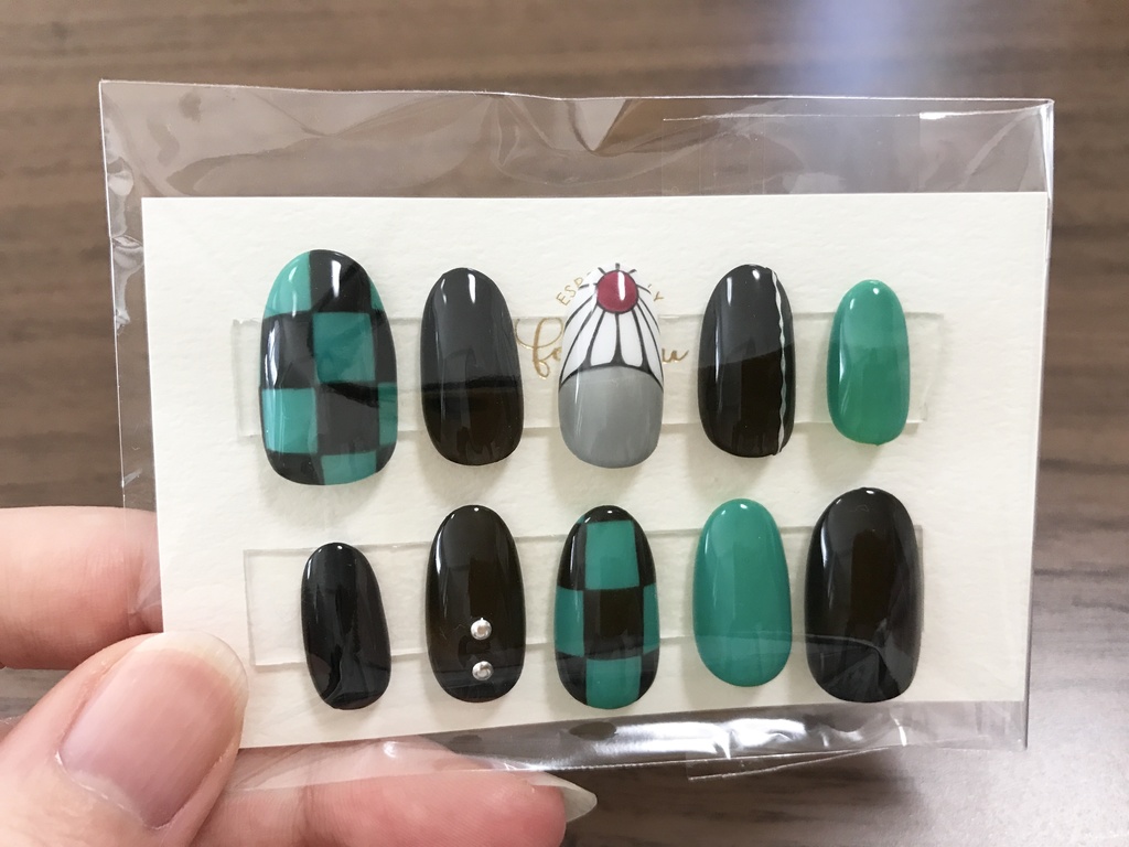 鬼滅の刃/竈門炭治郎/イメージネイルチップ