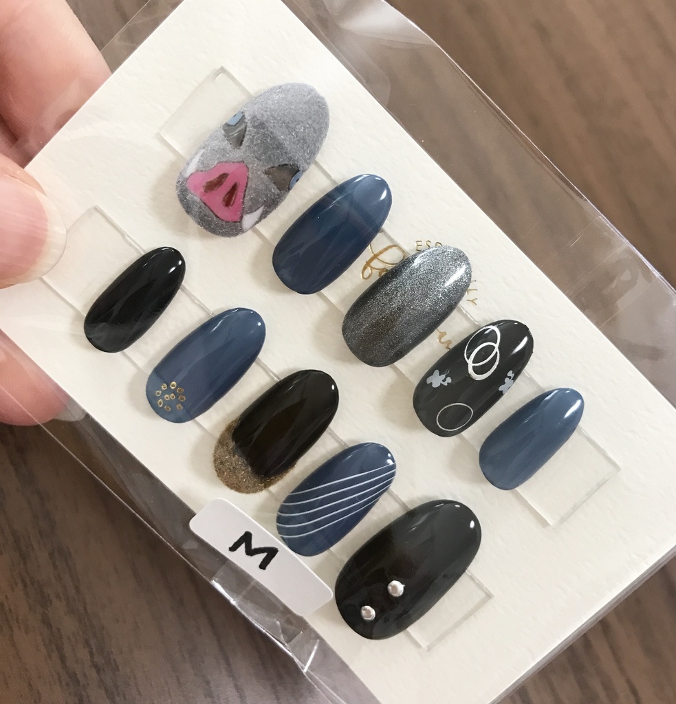 再販/鬼滅の刃/嘴平伊之助/イメージネイルチップ