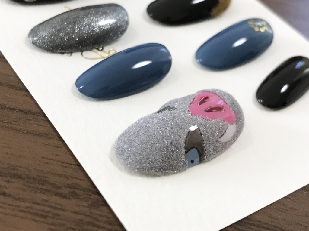 再販/鬼滅の刃/嘴平伊之助/イメージネイルチップ