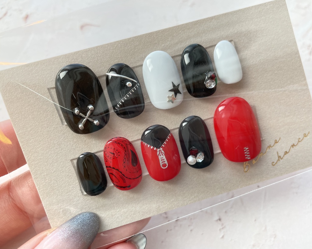 ネイル チップ オーダーメイド サイズオーダー♡ニュアンス