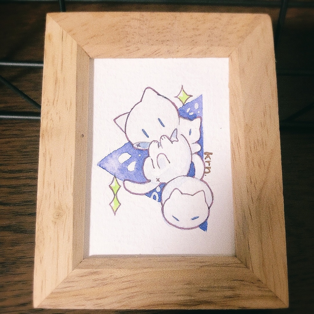 長方形ミニ原画①