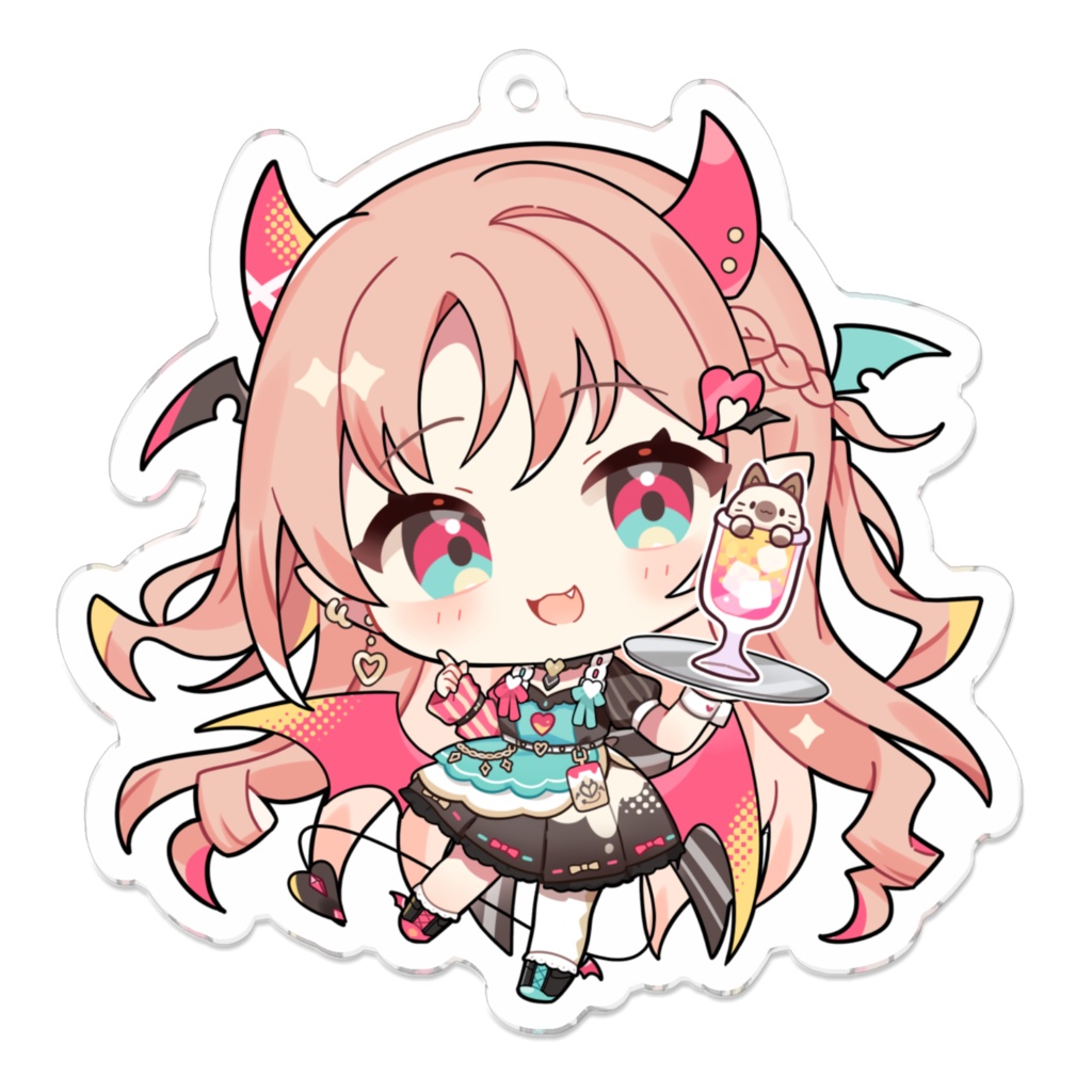 小悪魔ウェイターちゃん🍫アクキー