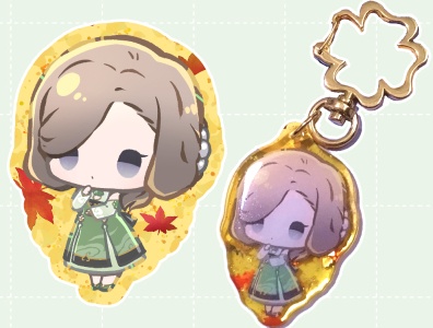 丹枢さんドーミングアクリルキーホルダー