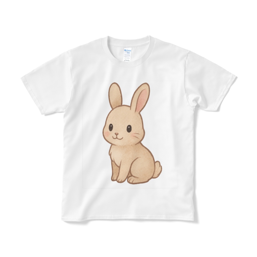 うさぎTシャツ　白