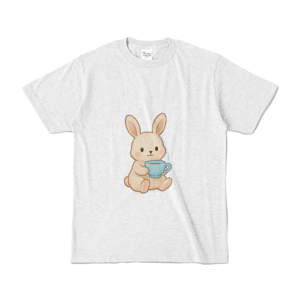 うさぎTシャツ　白