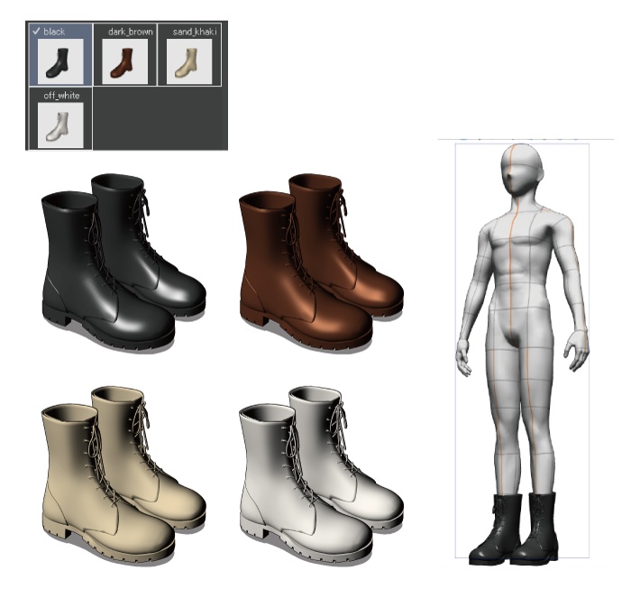 コンバットブーツ