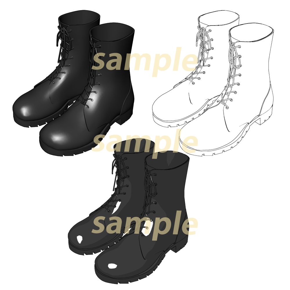 コンバットブーツ