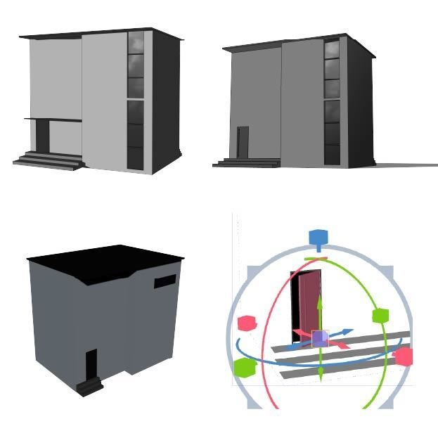 【3D】モダンハウス01