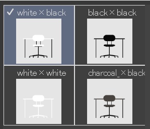 デスク&チェアセット