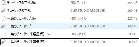 チューリップセット
