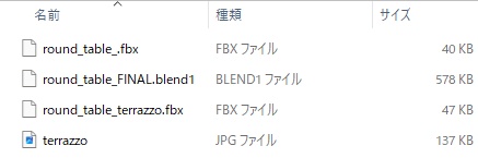 丸テーブルセット